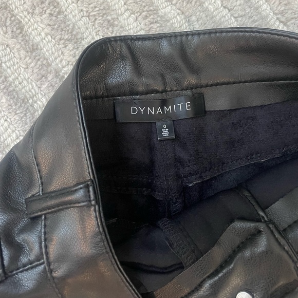 Dynamite Leather pants - Picture 3 of 3